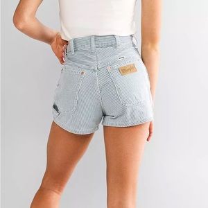 Wrangler Pinstripe shorts NWT